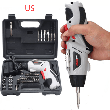 4.8V Electric Screwdriver Set Household Multifunctional Rechargeable Hand Drill - Nioor