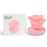 4 Colors Romantic Rose-shape Three Lighting Level Dimming Touch Night Light Valentine's Day Night Light - Nioor