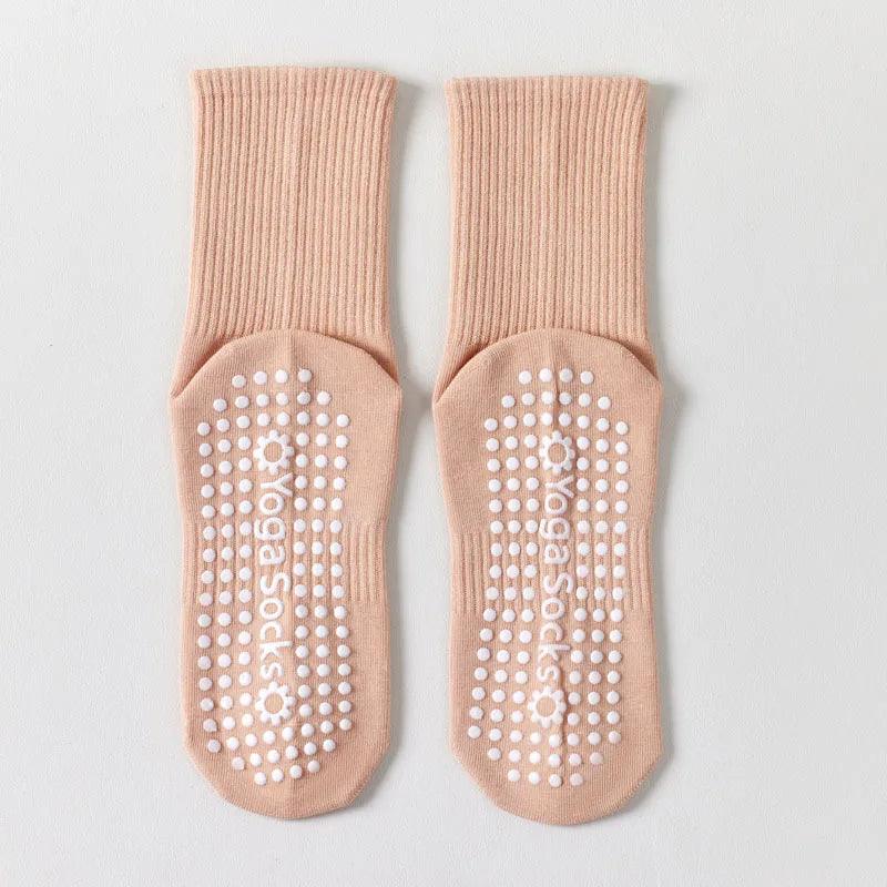 Yoga Silicone Women's Glue Dispensing Non-slip Socks - Nioor