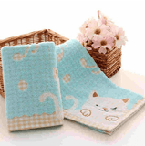 Cute Kitty Cotton Hand Towel - Nioor