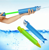 33cm Summer Water Gun Toys Pistol Blaster Shooter Outdoor Swimming Pools Cartoon Shark - Nioor