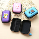 Direct selling new cute zero wallet cartoon earphone collector charger Box Coin handbag wholesale - Nioor