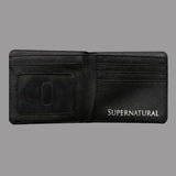 Spot Supernatural wickedness purse five star logo pattern for short money boys and girls' zero Purse - Nioor