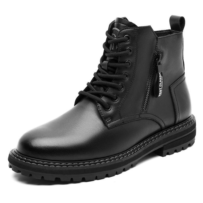 Dr Martens Boots Men's Trendy Plus Velvet Working Wear - Nioor