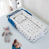 Cotton Portable Baby Crib Newborn Foldable - Nioor