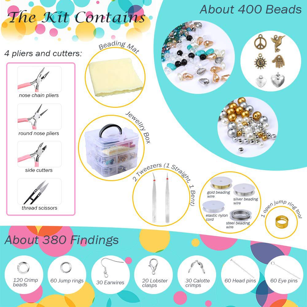 Acrylic Bead Pearl Crystal Shaped Bead Making Set