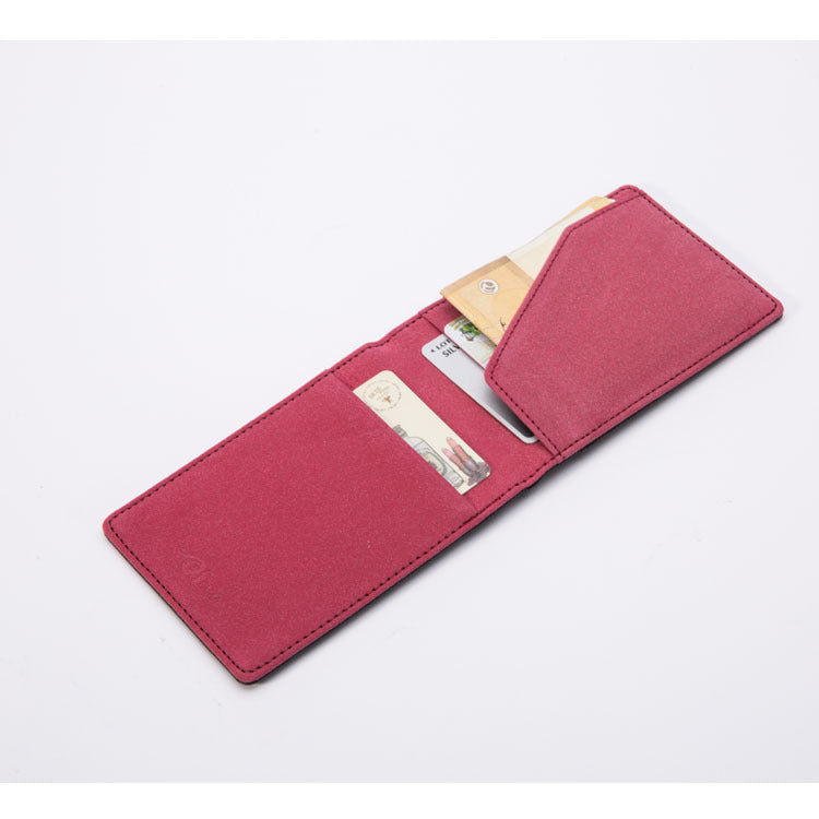 Korean Wallet Short Metal Male Simplicity