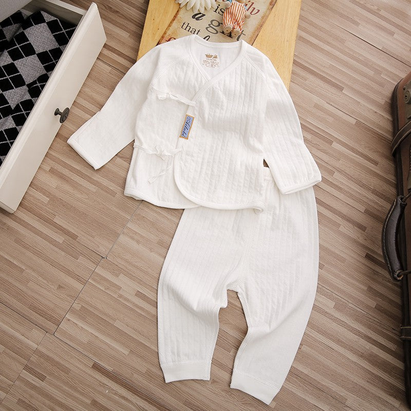 Baby clothing cotton boneless underwear set