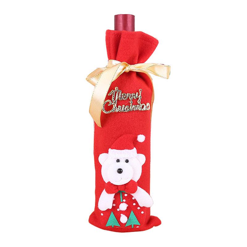 Christmas Decorations Christmas Wine Bottle Socks - Nioor