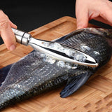 430 Stainless Steel Scale Removing Artifact Fish Killing Tool Kitchen Gadgets - Nioor