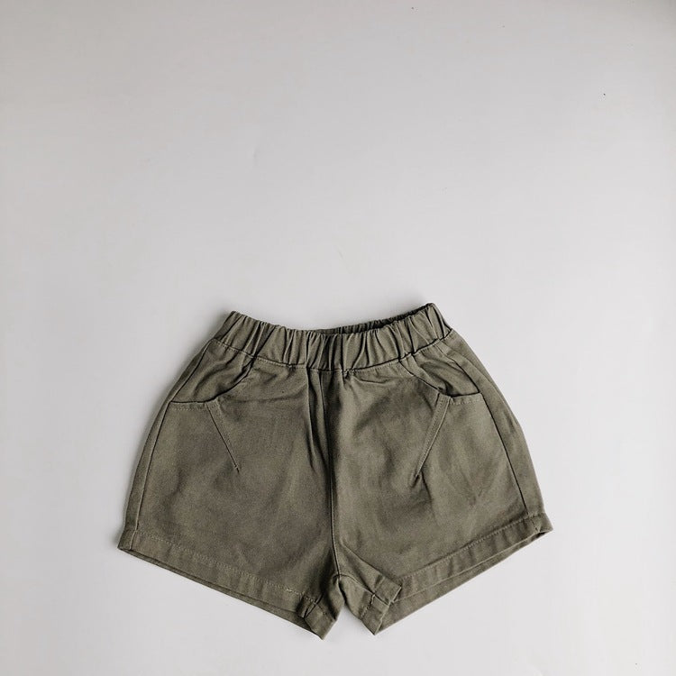 Seven-color candy color shorts