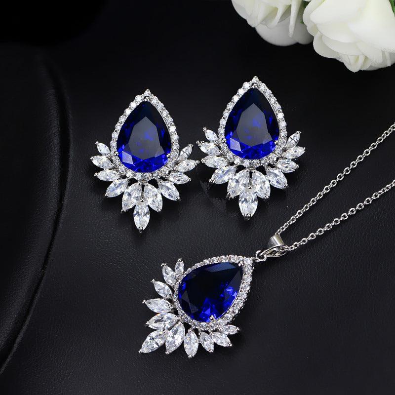 AAA jewelry chain, bridal banquet, dinner Jewelry Set - Nioor