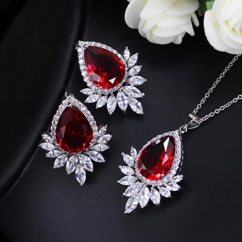 AAA jewelry chain, bridal banquet, dinner Jewelry Set - Nioor