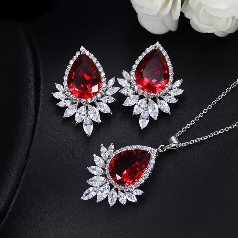 AAA jewelry chain, bridal banquet, dinner Jewelry Set - Nioor