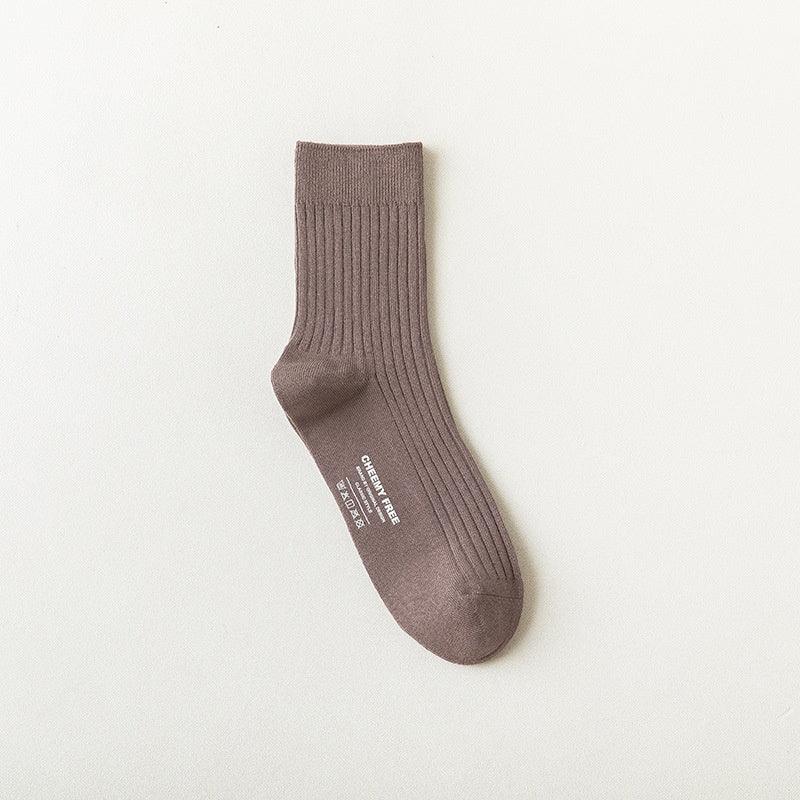 98 Australian Cotton Double Needle Socks Men's Business - Nioor