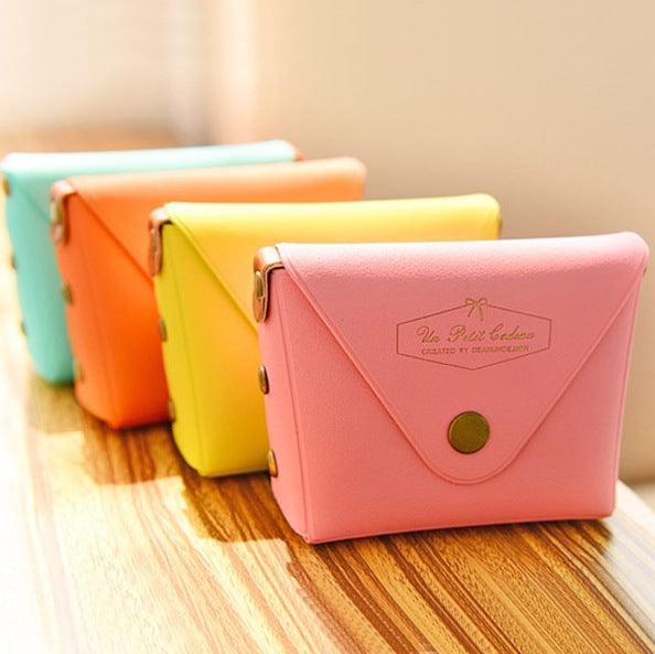 Cute Candy Color Key Case Macaron Coin Purse - Nioor