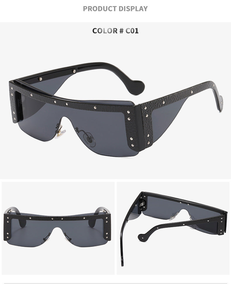 Women Luxury Square Rimless All-Match Sunglasses