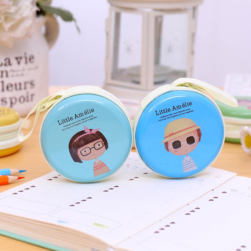 Korean cute horse iron element girl zero wallet mini pocket earphone package coin key bag - Nioor