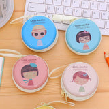 Korean cute horse iron element girl zero wallet mini pocket earphone package coin key bag - Nioor