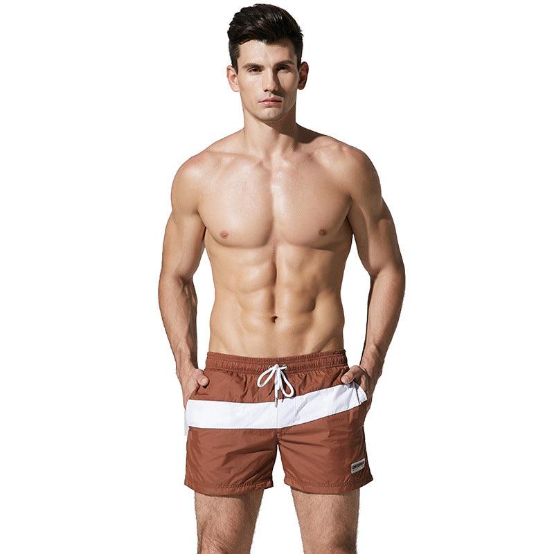 Beach Shorts Quick Drying Pants Color Matching - Nioor