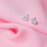 Silver Love ear nail - Nioor