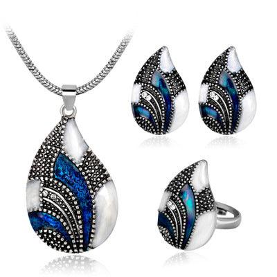 Water Drop Jewelry Set - Nioor