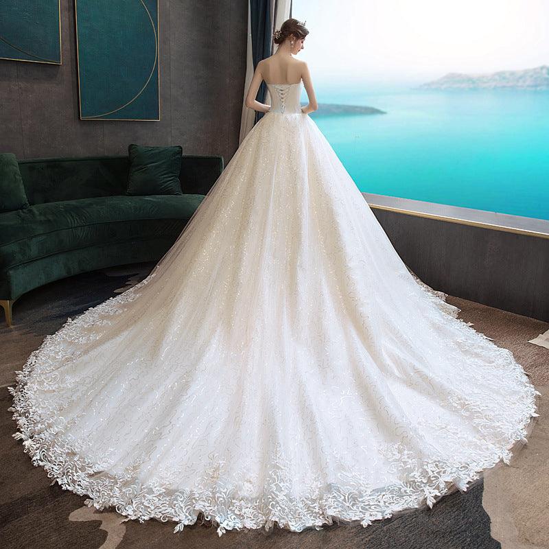 Going out Sasen light wedding dress - Nioor