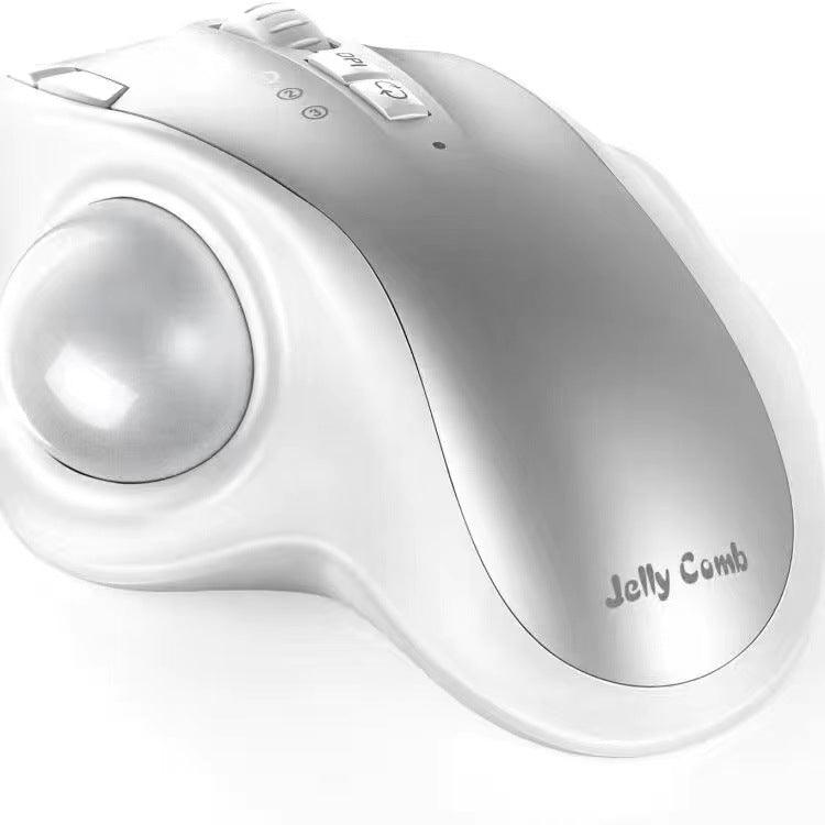 Wireless Trackball Mouse Rechargeable 2.4G Bluetooth Dual-mode Luminous Mouse - Nioor