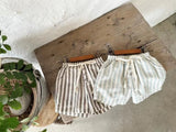 Baby Thin Cotton Vertical Stripes Korean Casual Shorts