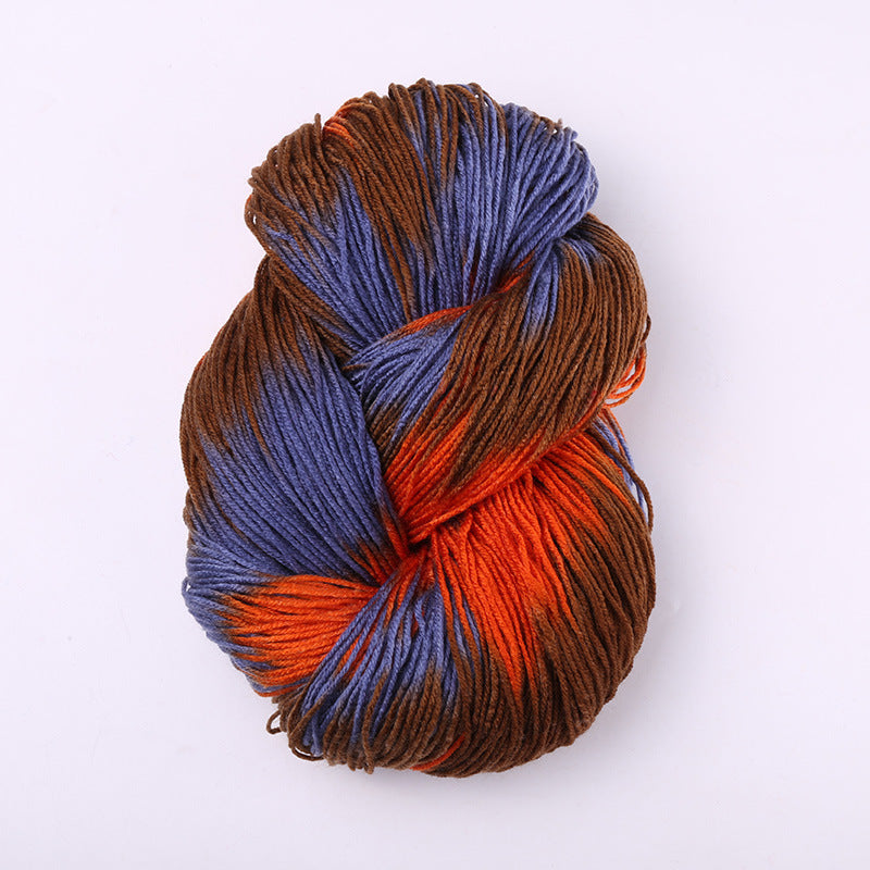 Fancy section dyed pure acrylic yarn