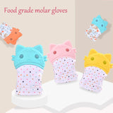 Baby teether gloves baby molar gloves - Nioor