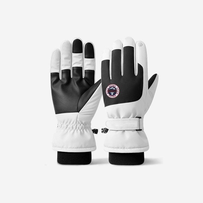 Autumn And Winter Warm Ski Gloves Touch Screen Waterproof - Nioor