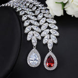 Korean Foreign Trade In Europe And America Two Piece AAA Zircon Jewelry Set - Nioor