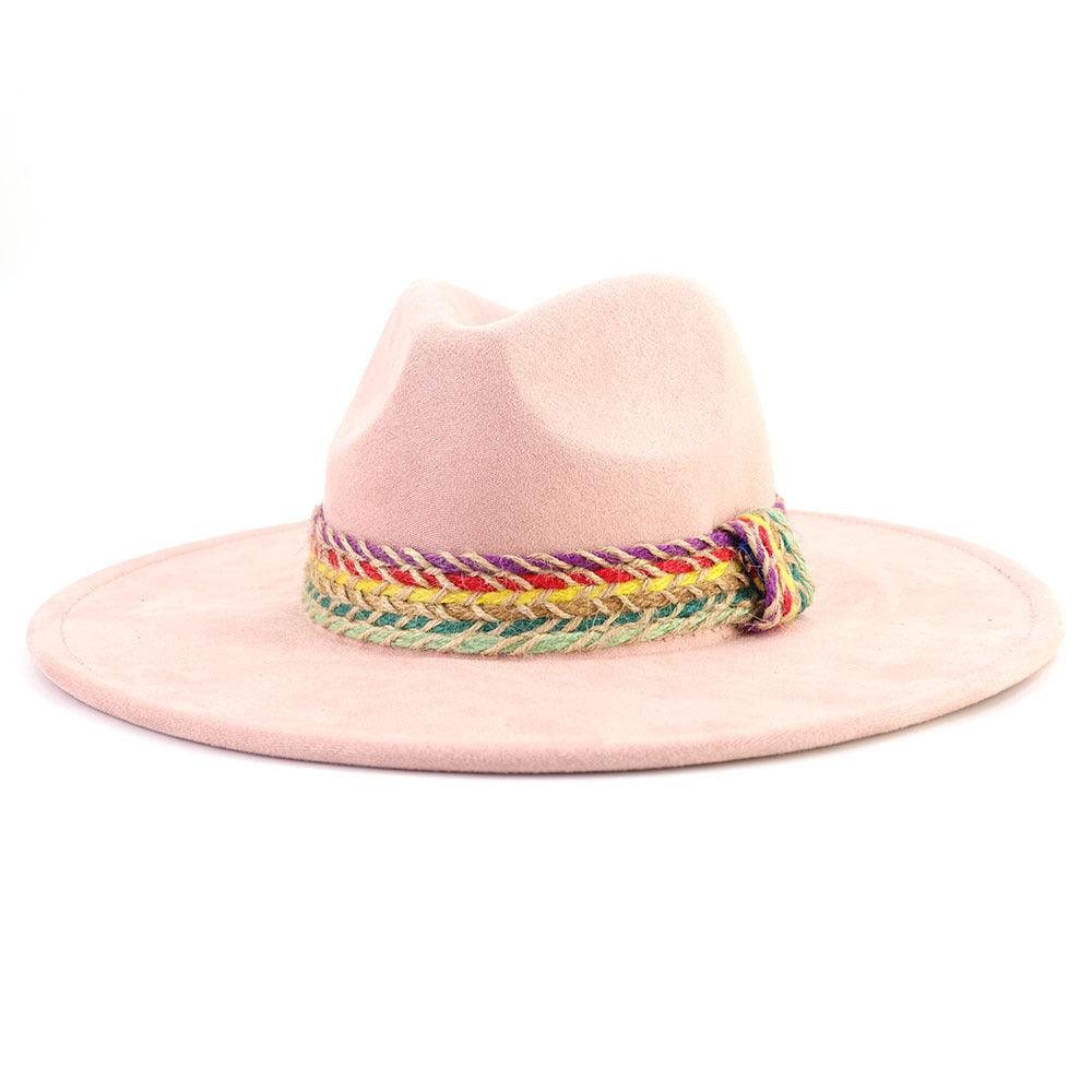 New Wide Brim Top Hat For Women - Nioor