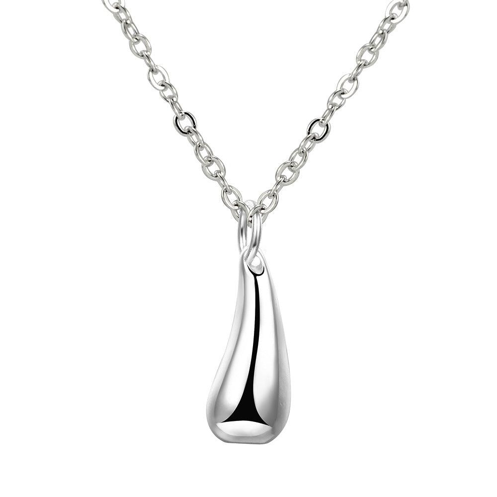 Four-piece silver water drop set - Nioor