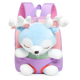 Cartoon Plush Split Elk Cute Children's Small Backpack