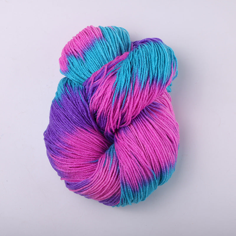 Fancy section dyed pure acrylic yarn