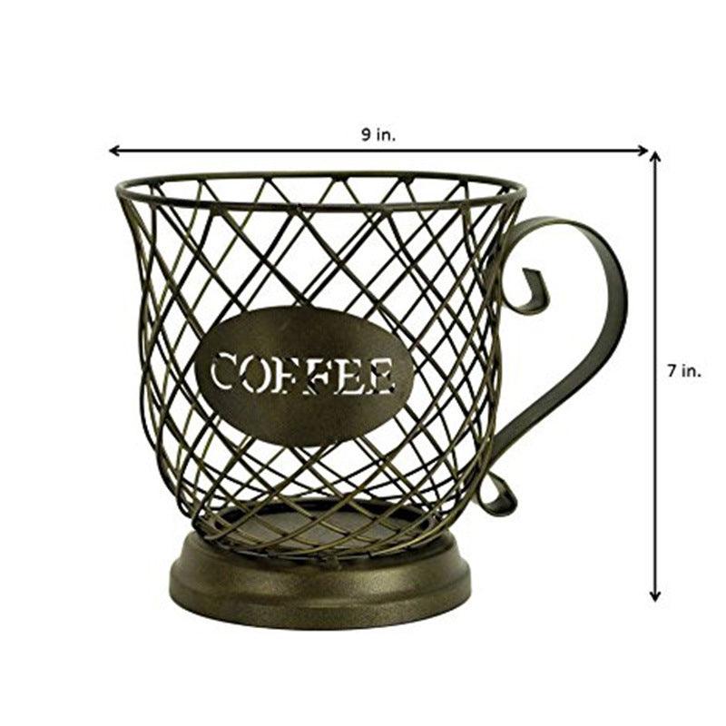 Coffee cup storage basket - Nioor