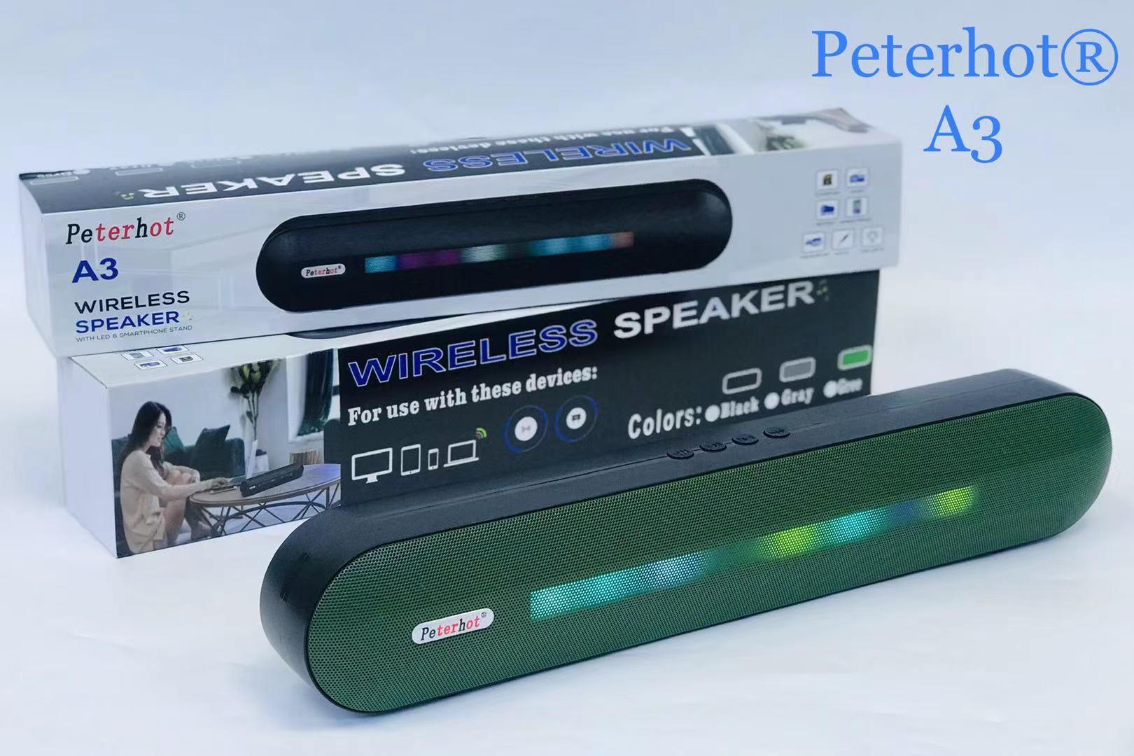 Bluetooth Speaker With Long LED Breathing Light - Nioor