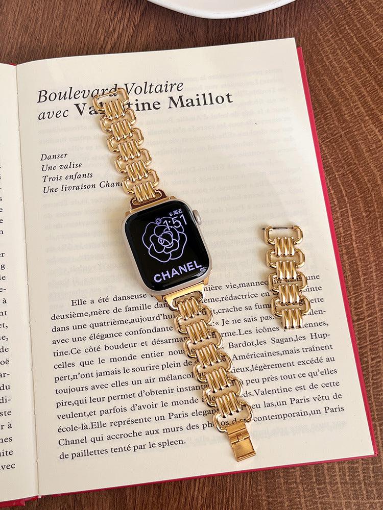 Watch 8 Represents All-matching Chain With Iwatch765 Generation SE Metal Ring Buckle - Nioor