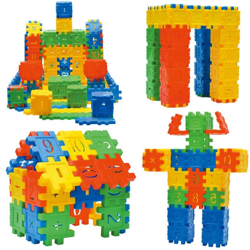 110pcs Set DIY Lepin Building Blocks Baby Boys And Girls 3D Blocks Funny Educational Mosaic Toys For Children Kids Block Toys - Nioor