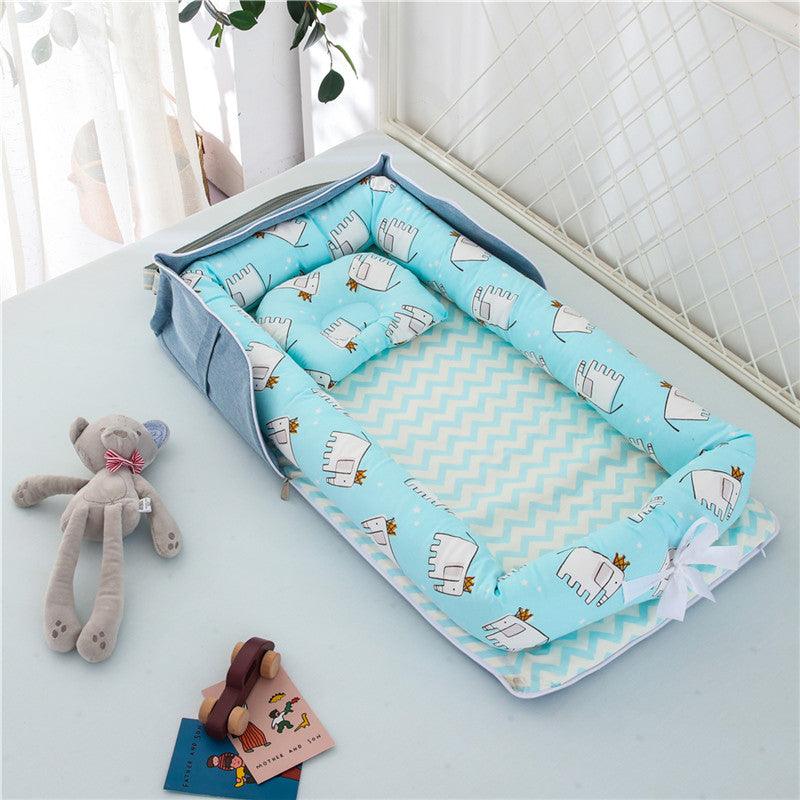 Cotton Portable Baby Crib Newborn Foldable - Nioor