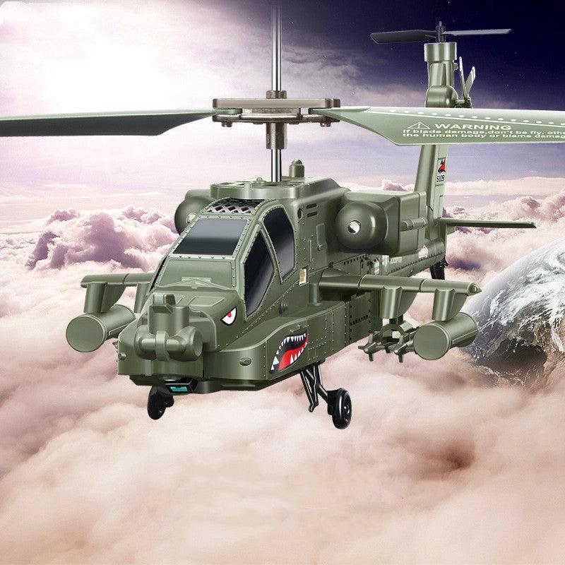 Fighter anti-fall remote control helicopter drone Apache aircraft toy - Nioor