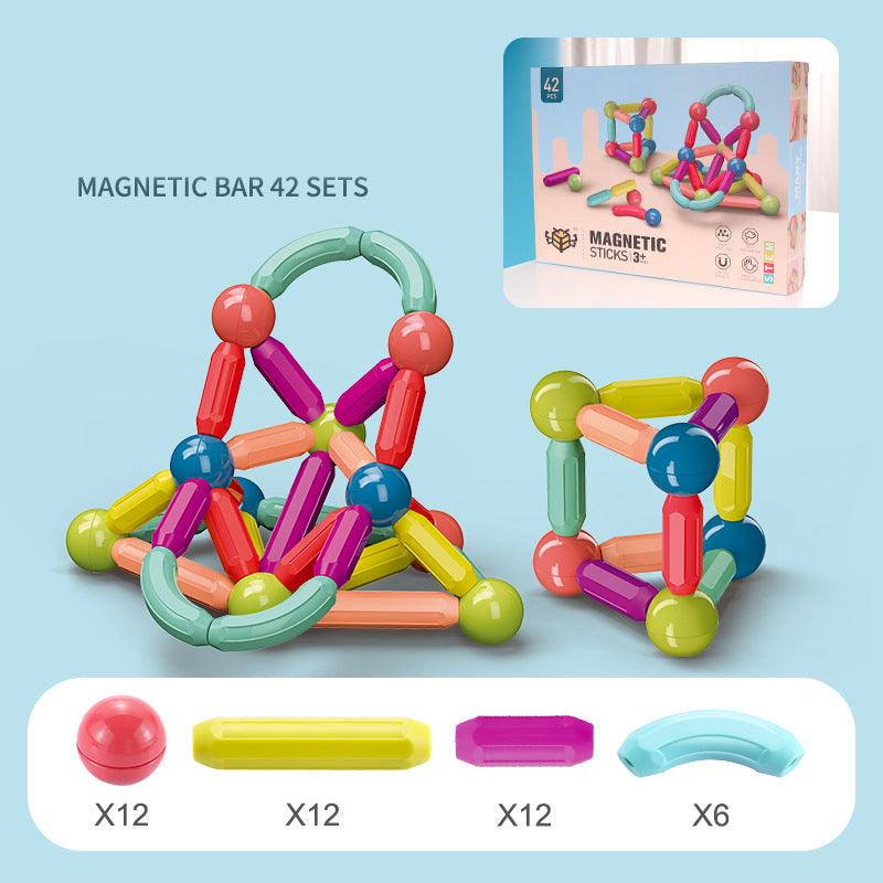 Baby Toys Magnetic Stick Building Blocks Game Magnets Children Set Kids Magnets For Children Magnetic Toy Bricks - Nioor