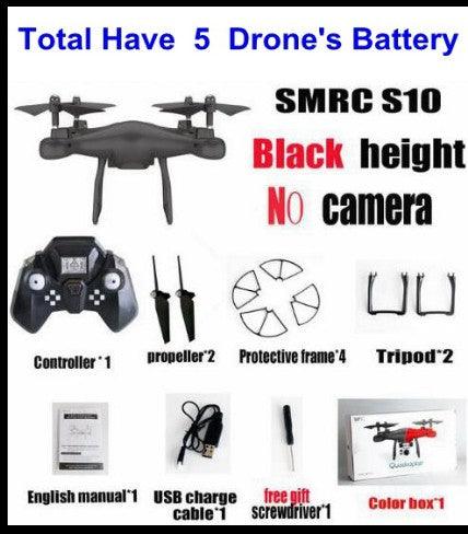 Sales Promotion WiFi 2MP Camera With S10 SMRC FPV Quadcopter Drone Helicopter UAV Micro Remote Control Toy RACER KIT Aircraft - Nioor