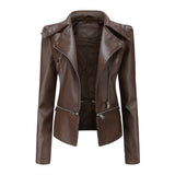 Motorcycle Leather Jacket - Nioor