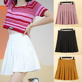 Casual Women's Clothing Slimming High Elastic Waist Anti-exposure Short Culottes - Nioor