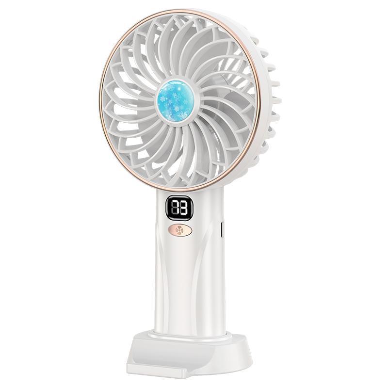 Spray Handheld Fan Digital Display Screen Charging Long Battery Life