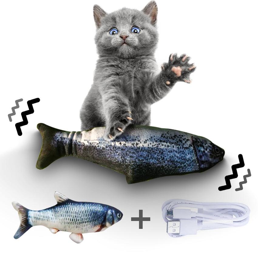 Without Cat Nip Version - Electric Jumping Fish Simulation Electric Fish Toy - Nioor