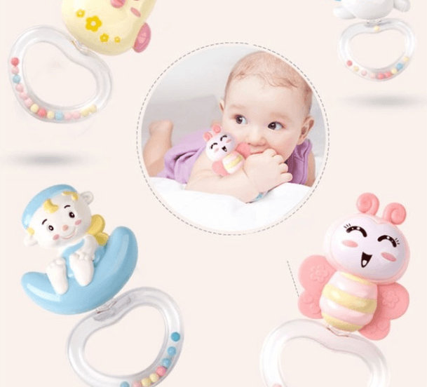 Baby Rattles Crib Mobiles Toy Holder Rotating Mobile Bed Bell Musical Box Projection Newborn Infant Baby Boy Toys - Nioor